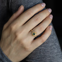 Thumbnail for 0.51ct Natural Alexandrite 18k Yellow Gold Ring