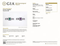 Thumbnail for 0.55ct Natural Alexandrite 18k White Gold Ring