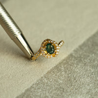 Thumbnail for 0.61ct Natural Alexandrite 18k Yellow Gold Ring