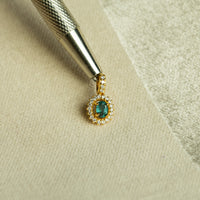 Thumbnail for 0.33ct Natural Alexandrite 18k Yellow Gold Pendant