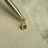 Thumbnail for 0.33ct Natural Alexandrite 18k Yellow Gold Pendant