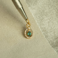 Thumbnail for 0.54ct Natural Alexandrite 18k Yellow Gold Pendant