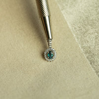 Thumbnail for 0.28ct Natural Alexandrite 18k White Gold Pendant