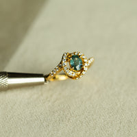 Thumbnail for 0.51ct Natural Alexandrite 18k Yellow Gold Ring