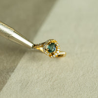 Thumbnail for 0.51ct Natural Alexandrite 18k Yellow Gold Ring