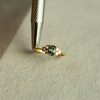 Thumbnail for 0.57ct Natural Alexandrite 18k Yellow Gold Ring