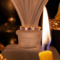 Thumbnail for 0.82ctw Natural Alexandrite 18k Yellow Gold Ring