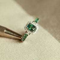 Thumbnail for Alexandrite 18k White Gold Ring