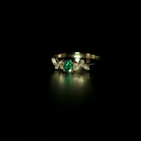 Thumbnail for Alexandrite 18k White Gold Stackable Ring