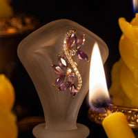 Thumbnail for 3.35ctw Natural Alexandrite Diamond 18K Yellow Gold Vintage Necklace - The Alexandrite