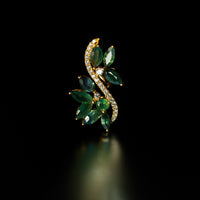 Thumbnail for 3.35ctw Natural Alexandrite 18K Yellow Gold Vintage Pendant - The Alexandrite