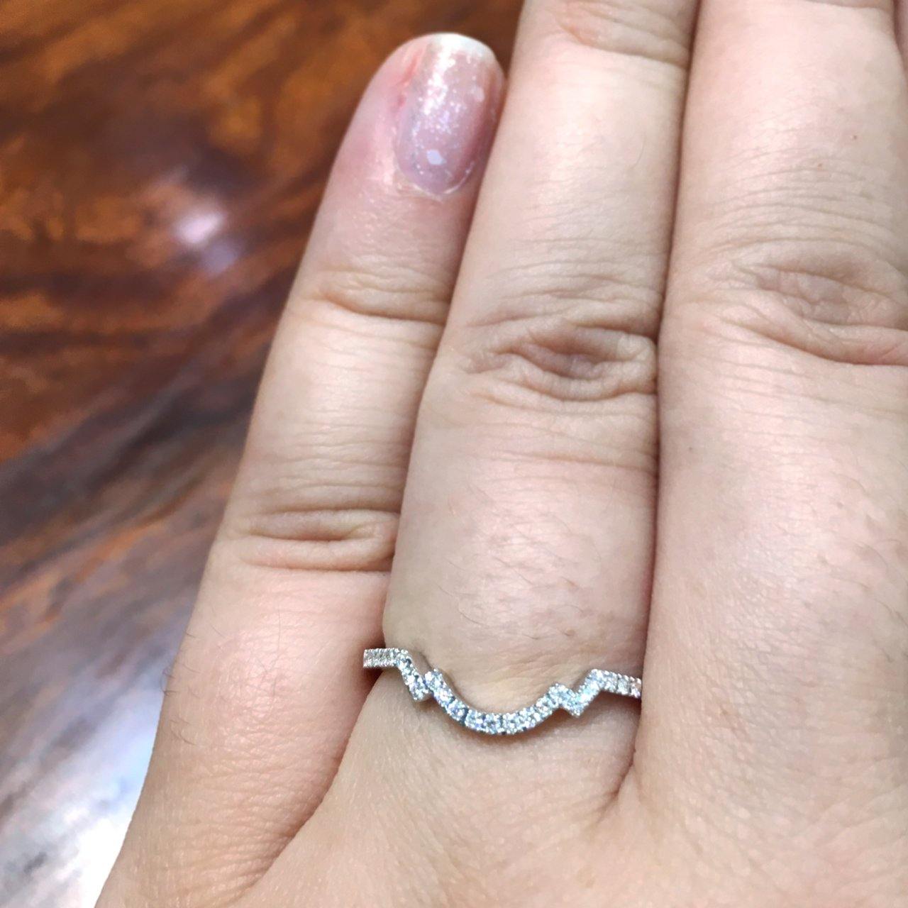 Natural Alexandrite Diamond 18K White Gold 3 Rings Engagement&Wedding Set - The Alexandrite